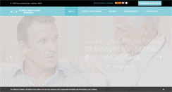 Desktop Screenshot of clinica-masculina.com